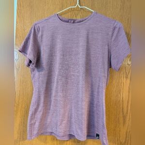 Brooks Women's Mauve Short Sleeve Luxe Tee